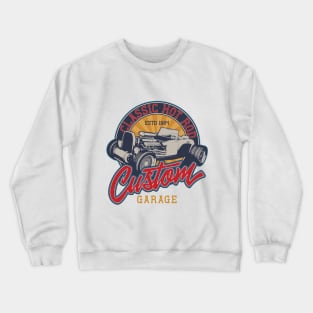 Classic Hot Rod Custom Garage 1984 Crewneck Sweatshirt